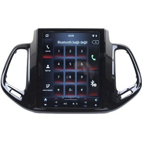 Resim Jeep Compass 2016-2020 9.7 inç Tesla 4-32 GB Android Carplay Multimedya 