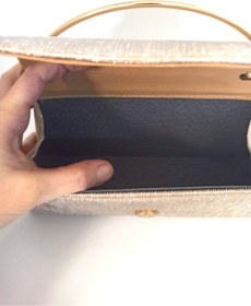 Resim dizaynbag Kadın altın abiye çanta 