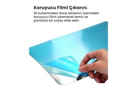 Resim Feyza Design Paslanmaz Çelik Kesim Panosu Seti 2’li, Büyük ve Küçük, Çift Taraflı, Dayanıklı 