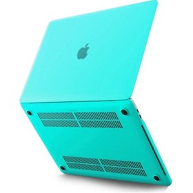 Resim Apple Macbook Uyumlu Pro 13 2021 Macbook Uyumlu Buzlu Kapak - Yeşil Çok Renkli 