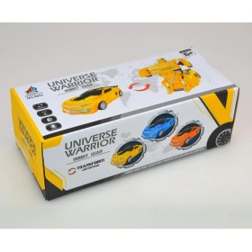 Resim Power Hob Oyuncak Savaşçı Robot Dönüşen Araba 17 Cm 