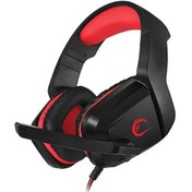 Resim RAMPAGE RH1 HECTORA SİYAH/KIRMIZI 2*3,5MM OYUNCU MİKROFONLU KULAKLIK 