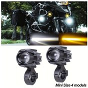 Resim Tongdashop 2 Adet Mini Su Kuşu Led Far Işığı Yakın Uzak Vurgu Araba Suv Utv Aydınlatma 