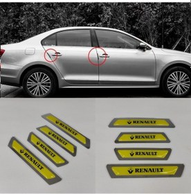 Resim Renault 18 Kapı Koruma Bademi Oto Kapı Koruyucu 