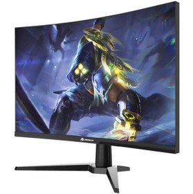 Resim GAMEBOOSTER 31.5" VA GB-3218CF 1MS 180HZ HDMI-DP KAVISLI RGB GAMING MONİTÖR 
