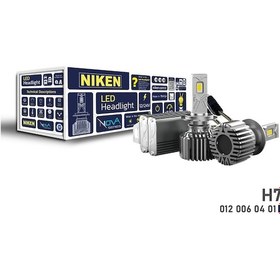 Resim H7 Led Xenon Far Ampulü Nova Niken 12000 Lümen 