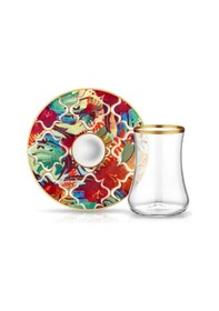 Resim Koleksiyon Dervish Çay Seti 6 Lı Amazon Tropıc Seffaf 