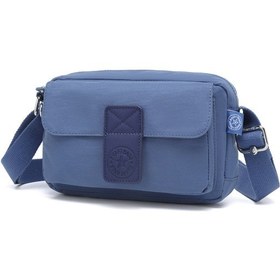 Resim Smart Bags Günlük Minik Boy Su Geçirmez Krınkıl Kumaş Kadın Telefon Ve Postacı Çantası Mavi 05435287 