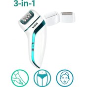 Resim Profesyonel 3 Başlıklı Epilasyon Aleti 