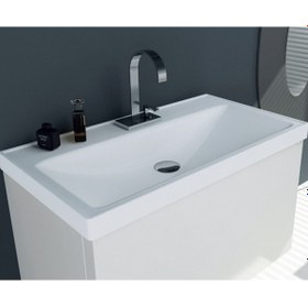 Resim Karen Banyo Sky 80 CM Dolap Uyumlu Seramik Lavabo 