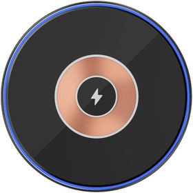 Resim Wiwu Wi-W013 Quantus 15W Hızlı Şarj Özellikli Masaüstü Wireless Şarj Aleti - Siyah 