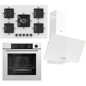 Resim Ferre Steamart Ss Serisi Beyaz Set (ss036 Xe64cb D087 ) -75'lik Seri - Kare Emaye Izgara 