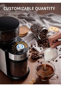 Resim Vosco KD-835B 150 W Dozaj Ayarlı Kahve Değirmeni 