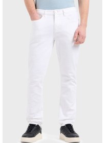 Resim Armani Exchange Erkek Kot Pantolon Xm000070 Af14267 U0001 Beyaz Beyaz 