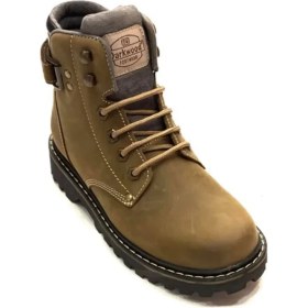 Resim Jump Darkwood 3503 Kum Hakiki Deri Kar Botu 44 Numaralı Konforlu Tasarım ile Günlük Kullanıma Uygun 