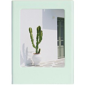 Resim Fujifilm Instax Mini Film Uyumlu Mıknatıslı Yeşil Fotoğraf Çerçevesi 