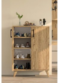 Resim Olympos Çok Amaçlı 2 Kapaklı ,kahve Köşesi,mutfak,banyo, Kiler Dolabı Çam Beyaz 