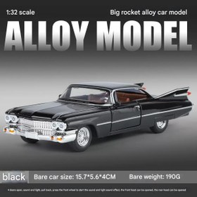 Resim 2 Renk | Açılabilir Roket Araba | Retro Spor Araç Modeli | Alaşımlı Araç Sergileme Roketi | Okula Dönüş Hediyesi, Noel Hediyesi, Cadılar Bayramı Hediyesi | Araç Modeli 