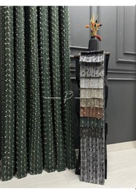 Resim Fon Perde Solomon Desen 9 Renk Seçeneği Kendinden Püsküllü Yeni Sezon Açık Taba 