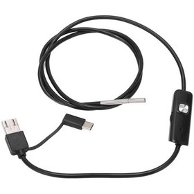 Resim Moveevo An100-3.9 Endoskop: 3.9mm Lensli, 3.5m Kablo, Ip67 Su Geçirmez, 6 Led Işıklı, Android/pc Uyumlu Sanayi Araç Bakımı Kontrol Cihazı 