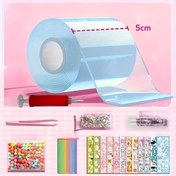 Resim 8 adet Nano Bant Seti, 1 Rulo Bant + 7 Temel Malzeme Paketi, Süper Elastik Nano Bant, Rahatlatıcı ve Eğlenceli Seçim, El Sanatları Tutkunları İçin Hediye, Scrapbook İçin Sticker Kitabı, Scrapbooking Malzemeleri, Scrapbooking Kiti, Scrapbooking Malzemeleri, Günlük Tutma Malzemeleri, Sticker, Washi Bant 
