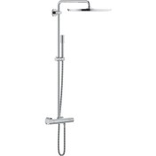 Resim Rainshower System 400 Duvara Monte Termostatik Bataryalı Duş Sistemi 27174001 