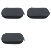 Resim Lemonade4 3x Eva Sert Kılıf Sony Psp 1000/2000/3000 Kılıfı Seyahat Koruyucu Kılıfı Oyun Konsolu Saklama Çantası Gri-Siyah (Yurt Dışından) 