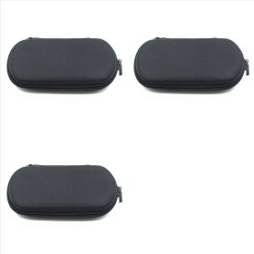 Resim Lemonade4 3x Eva Sert Kılıf Sony Psp 1000/2000/3000 Kılıfı Seyahat Koruyucu Kılıfı Oyun Konsolu Saklama Çantası Gri-Siyah (Yurt Dışından) 