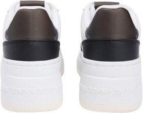 Resim Tommy Jeans TJW BASKET FLATFORM Spor AyakkabıKadın 