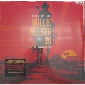 Resim WILLIE NELSON & VARIOUS ARTISTS - Long Story Short:Willie Nelson 90 (Live At The Hollywood Bowl) 2LP 