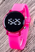 Resim Saattino Fuşya Renk Kız Çocuk Saati Led Watch Hediye Bileklik Kol Saat St-304313 