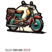 Resim Motorsiklet Otomobil Sticker 2 Adet 172 