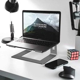 Resim River M5 Alüminyum Ergonomik Bilgisayar Standı - Space Gray 