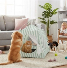 Resim River World Oyun Çadırı Katlanabilir Evcil Hayvanlar İçin 
