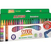 Resim Alpino Keçeli Boya Kalemi Maxi 24 LÜ AR000007 