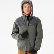 Resim Çocuk Outdoor Kar Montu/Kışlık Mont - 7/15 Yaş - Haki - SH100 -3,5 °C 