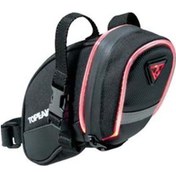 Resim Topeak Aero Wedge İglow Sele Altı Çanta S Cırt Bağlantılı/aw02 Siyah 