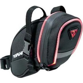 Resim Topeak Aero Wedge İglow Sele Altı Çanta S Cırt Bağlantılı/aw02 Siyah 