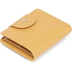 Resim Sarı Deri Kadın Cüzdan - S1CB00005674-H5G 