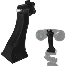 Resim Delixa Microcase Dürbünü Tripoda Bağlamak için Dürbün ve Tripod Bağlantı Adaptörü - AL2515 SİYAH 