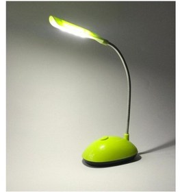 Resim QNİAY Kullanışlı Bükülebilir Kitap Okuma Led Masa Lambası Yeşil Mini Masa Lambası 