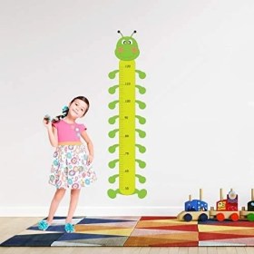 Resim Assess Store Sevimli Tırtıl Boy Cetveli Duvar 