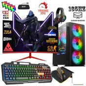 Resim Zeiron NCX30 R5-3600 16 GB 500 GB HDD + 256 GB SSD 8 GB RX580 23.8" Dos Masaüstü Oyuncu Bilgisayarı 