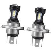 Resim Suntek 2x H4 18w 6000k Yüksek Güçlü Led Projektör Sis Sürüş Ampulleri Far Ld 