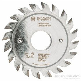 Resim Bosch - Best Serisi Hassas Kesim Lamine Panel İçin Ön Çizme Bıçağı - 80 X 20 X 2,8-3,6 Mm, 10+10 Diş 