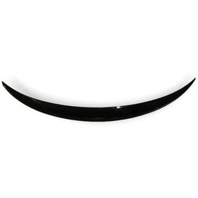 Resim Mercedes W205 2015-2021 Uyumlu Amg Spoiler Parlak Siyah 