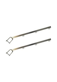 Resim Aksu Balkon Çamaşırlık Kurtmalık Balkon Çamaşır Kurutma Askısı - Kare Demirler Için Gri 