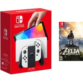 Resim Nintendo Switch Oled 64 GB YD + Oyun | Beyaz 