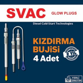 Resim Renault Symbol 1.5 Dci Svac Kızdırma Bujisi 2001-2013 4 Adet 