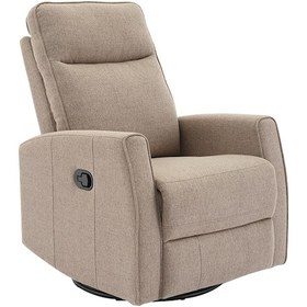 Resim Torino Döner Ve Sallanır Mekanizmalı Baba Ve Tv Koltuğu-vizon 75x94x102 Cm Vizon 